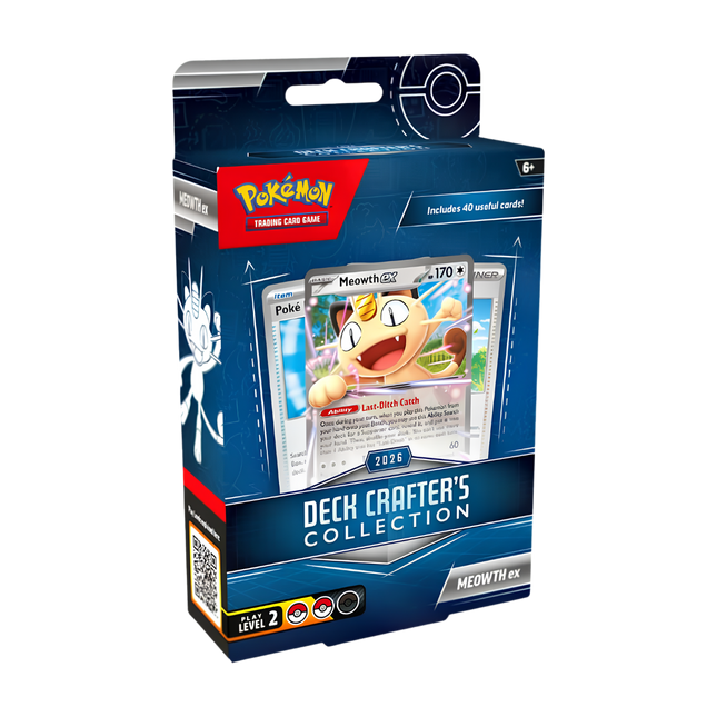 Pokémon TCG: Deck Crafter's Collection (2026, Meowth ex)