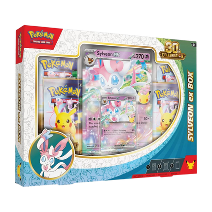 Pokemon TCG - 30th Celebration: Sylveon ex Box