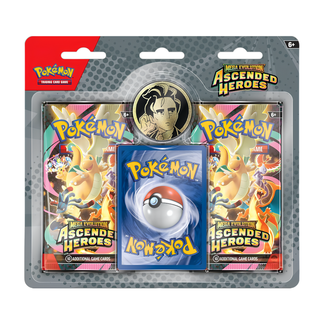Pokemon TCG - Mega Evolution: Ascended Heroes 2-Pack Blister (Random Promo)