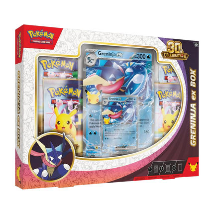 Pokemon TCG - 30th Celebration: Greninja ex Box