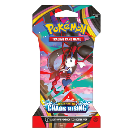 Pokemon TCG - Mega Evolution: Chaos Rising Sleeved Booster Pack
