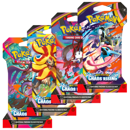 Pokemon TCG - Mega Evolution: Chaos Rising Sleeved Booster Pack