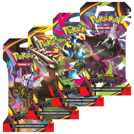 Pokemon TCG - Mega Evolution: Pitch Black Sleeved Booster Pack