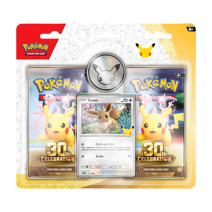 Pokemon TCG - 30th Celebration: 2-Pack Blister (Eevee)