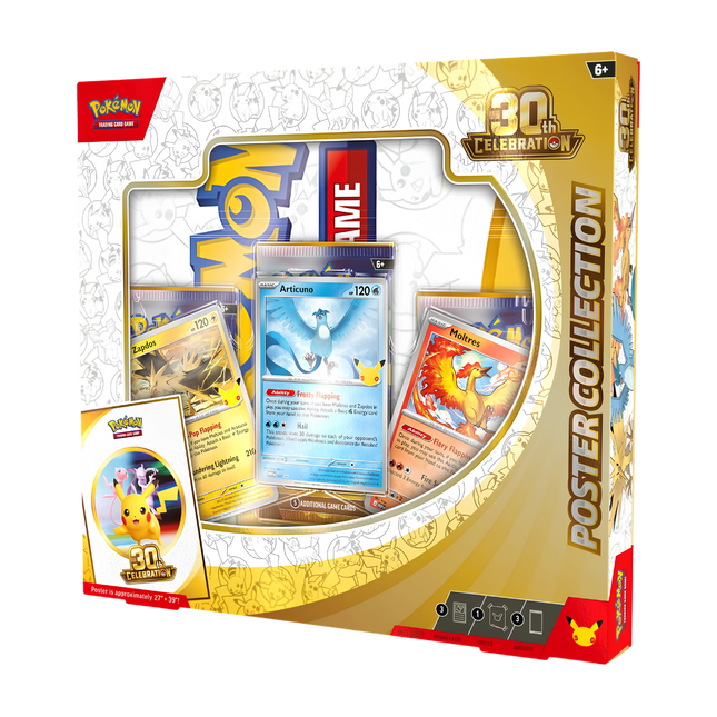 Pokemon TCG - 30th Celebration: Poster Collection