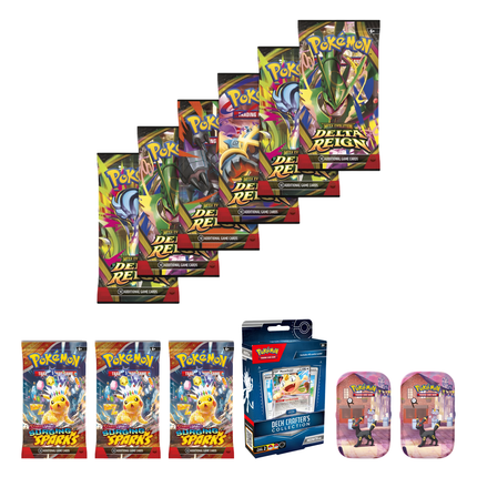 Pokémon TCG: Delta Reign 6-Pack Tin and Deck Crafter's Bundle
