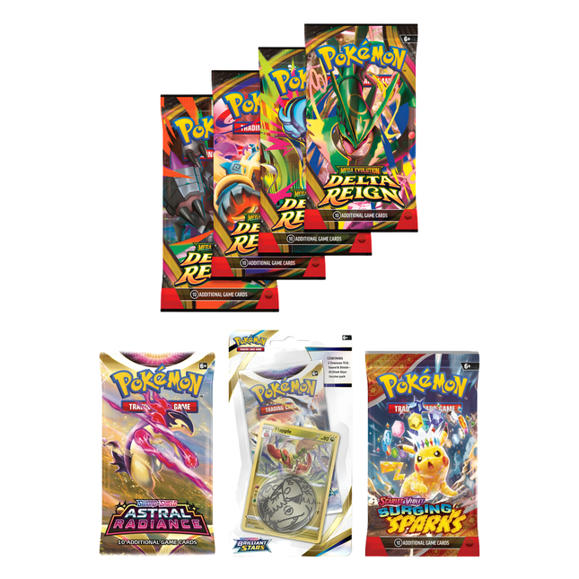 Pokémon TCG: Delta Reign 4-Pack Starter Bundle