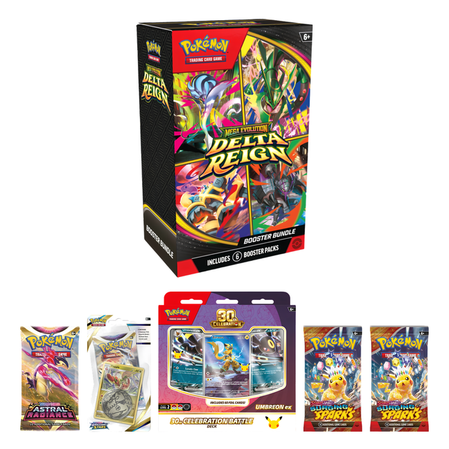 Pokémon TCG: Delta Reign Booster Bundle Battle Deck Set
