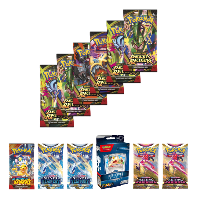 Pokémon TCG: Delta Reign 6-Pack Deck Builder Bundle