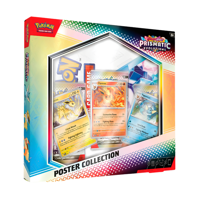 Pokemon TCG - Prismatic Evolutions Poster Collection