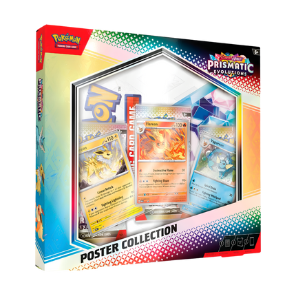 Pokemon TCG - Prismatic Evolutions Poster Collection